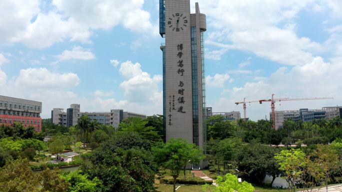 4k广州大学城航拍