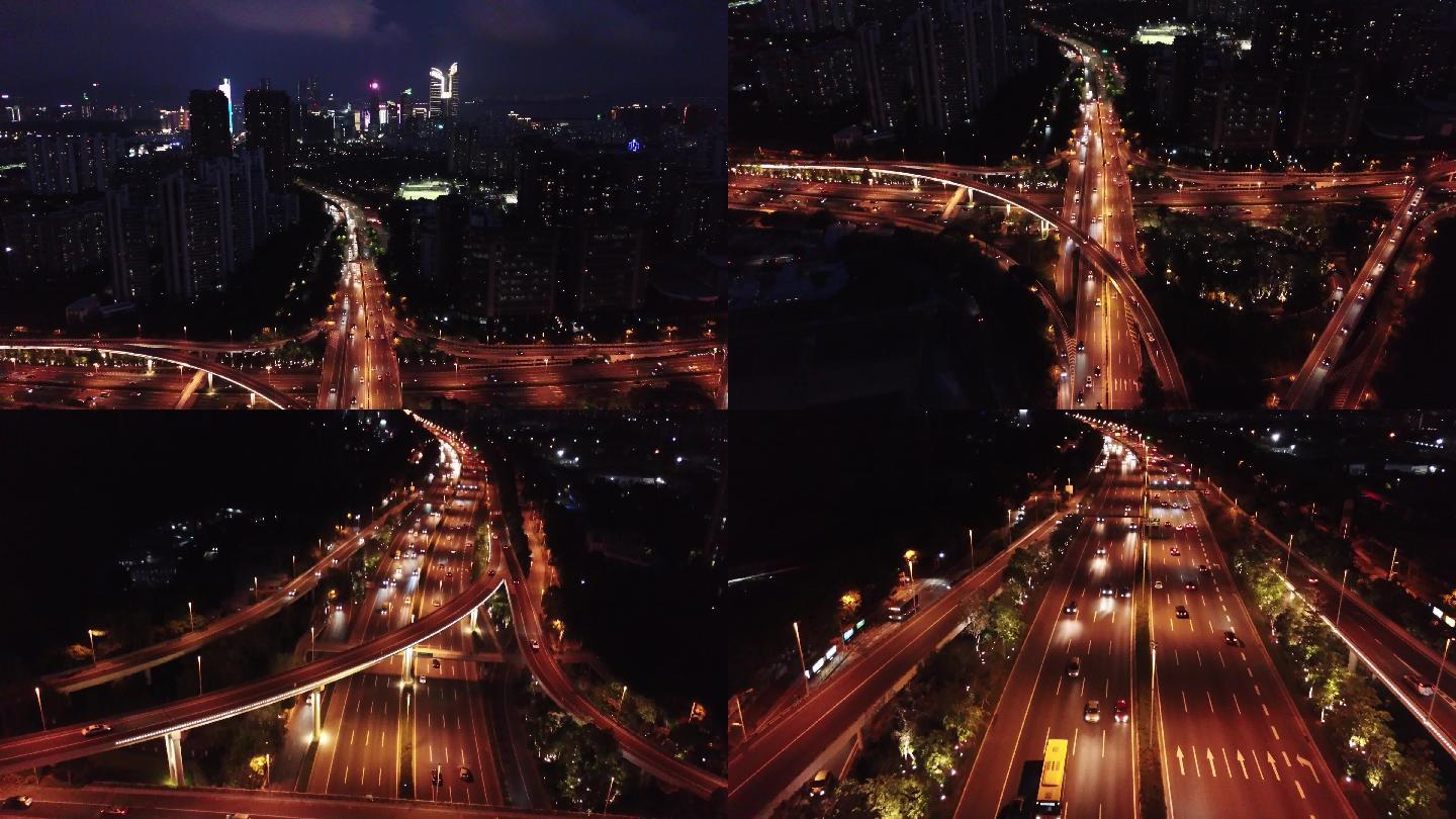 深圳交通夜景