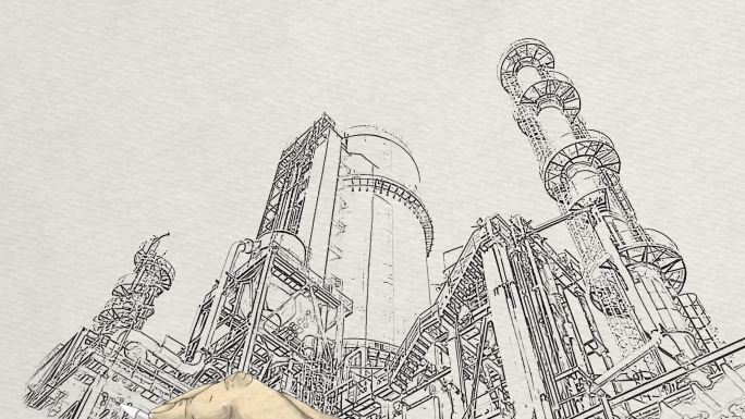 卡通手绘实景变换模板