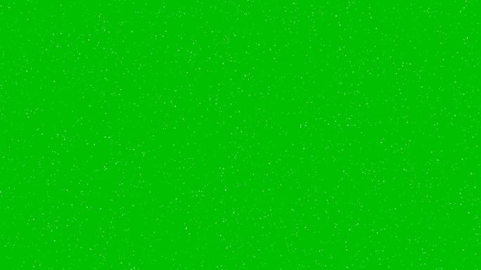 下雪绿屏抠像通道素材
