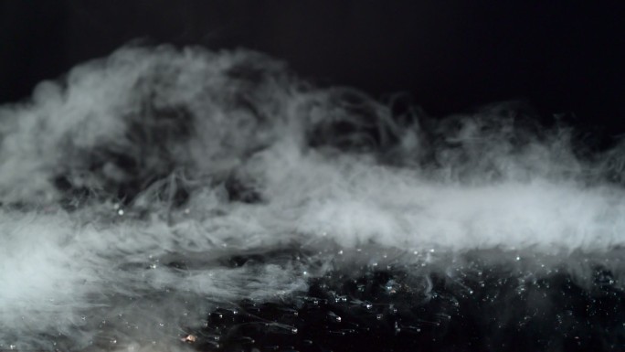 干冰溶解白烟艺术烟雾