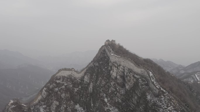 箭扣长城雪景