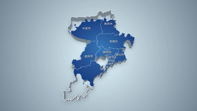 青岛地图