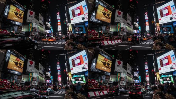 纽约时代广场的交通