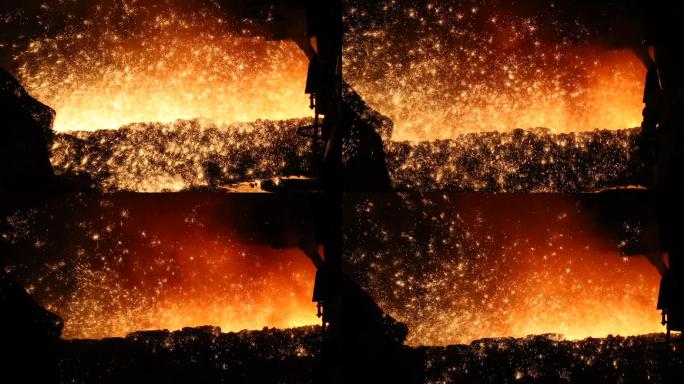 红热铸铁重工业实体经济冶炼厂