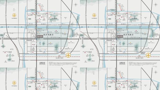 电子沙盘地图