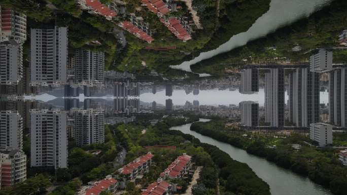 【4k原创】三亚城市艺术镜像4