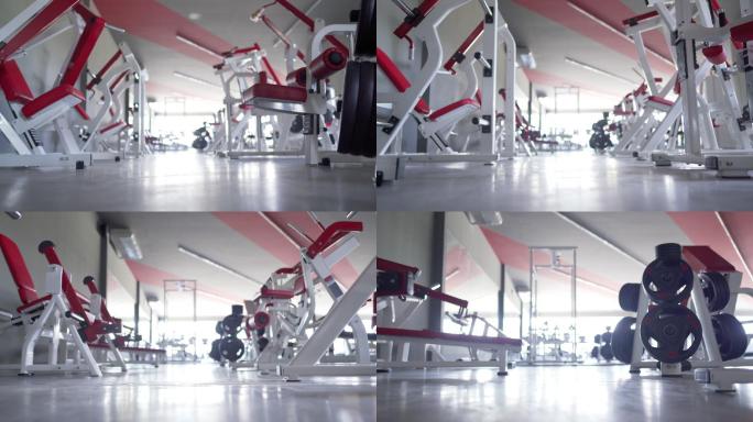 在Covid-19时空空荡荡的体育馆