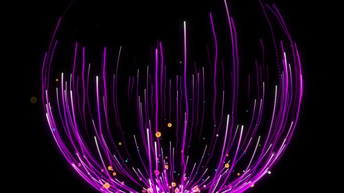 紫色能量球能量球球