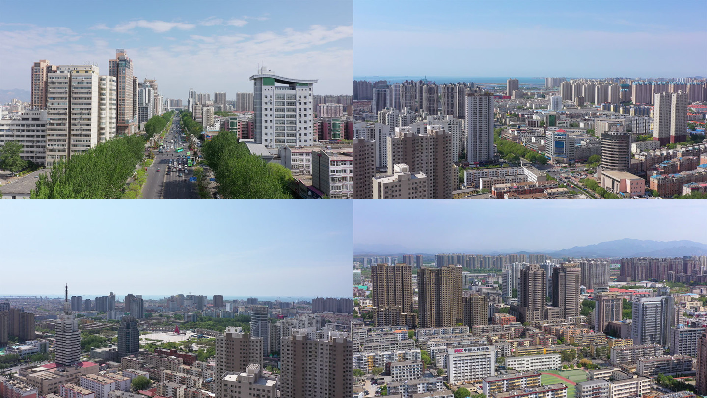 【4K】秦皇岛大气航拍