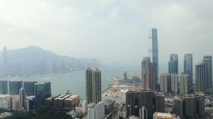 香港航拍视频素材