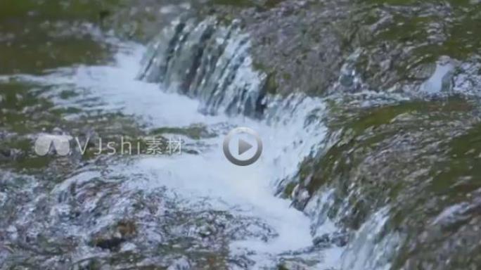 水资源纯天然绿水青山金山银山瀑布溪流