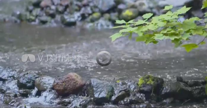 水资源纯天然绿水青山金山银山瀑布溪流