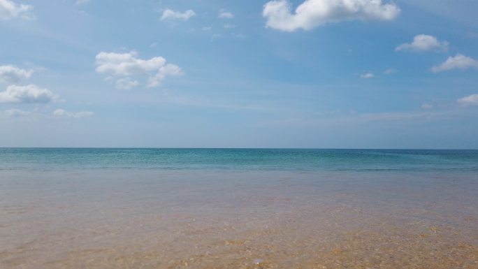 海边蓝天沙滩阳光度蜜月旅游清新