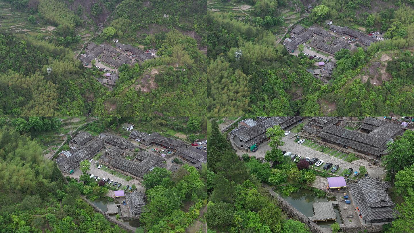 高空下降飞向温州永嘉县暨家村