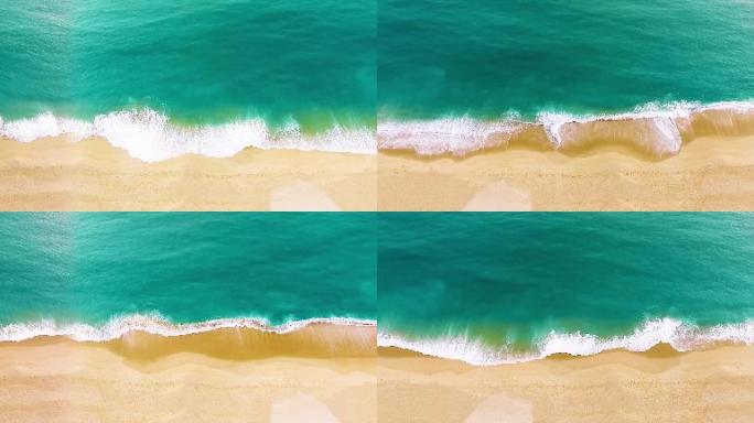 海浪互动投影宽屏高清4K素材
