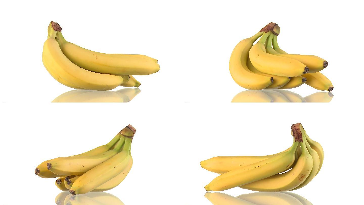 香蕉淀粉旋转展示果实