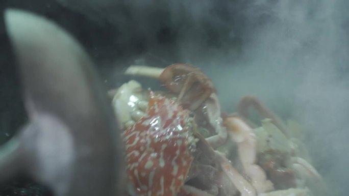 炒螃蟹 螃蟹