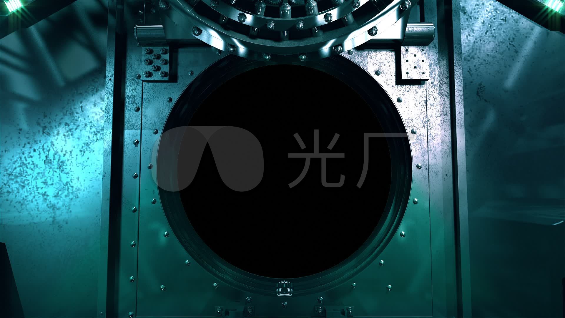 科幻隧道开门视频_1920x1080_高清视频素材下载(编号:5856698)_影视