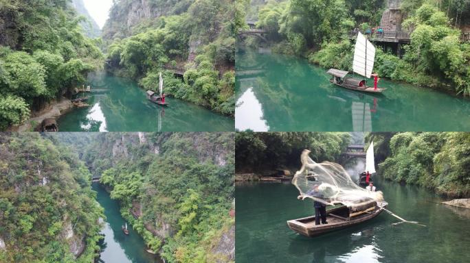 湖北宜昌三峡人家景区风光