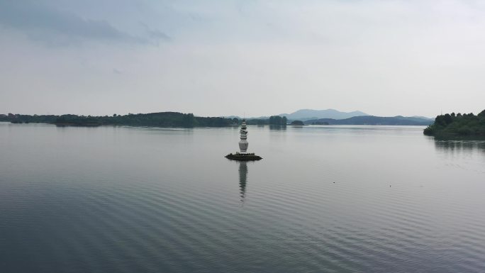 湖北武汉木兰湖风光