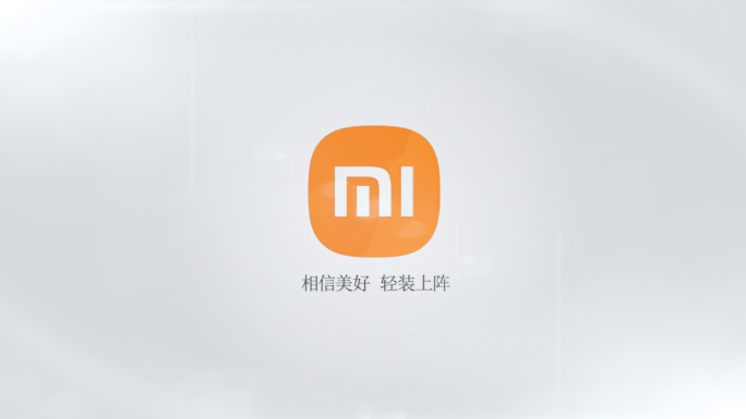 简洁破碎logo演绎