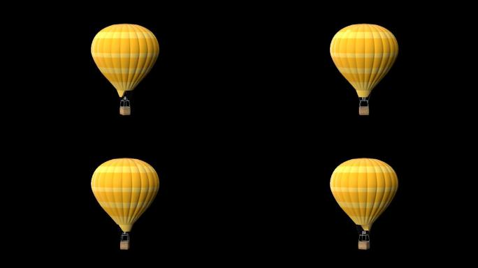 热气球透明通道热气球