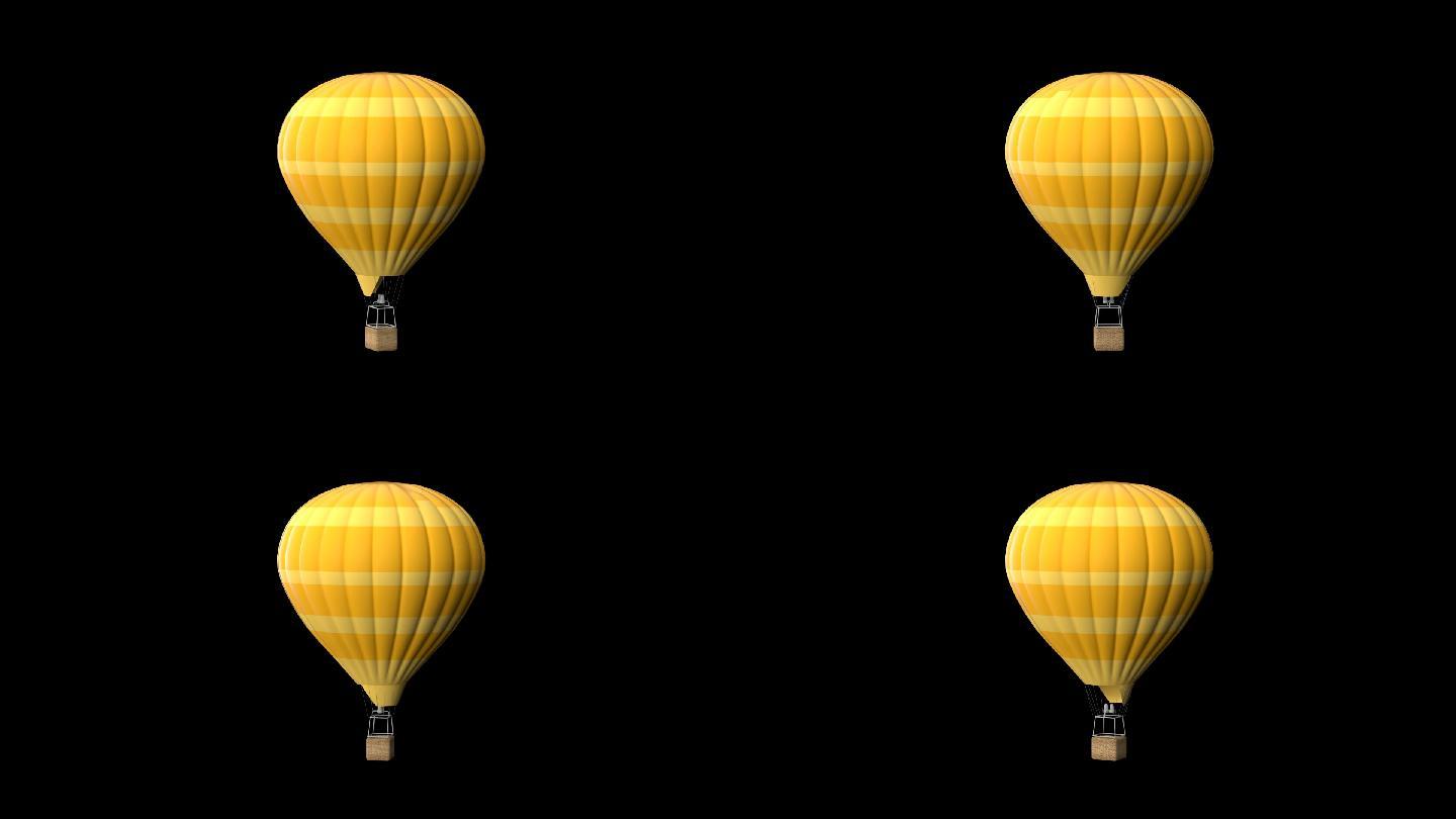 热气球透明通道热气球