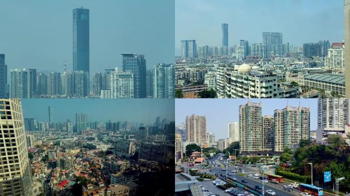 楼宇-俯瞰城市-城市发展-高楼大厦