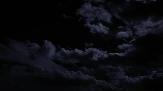 【HD天空】夜晚天空阴云深夜乌云阴天云层