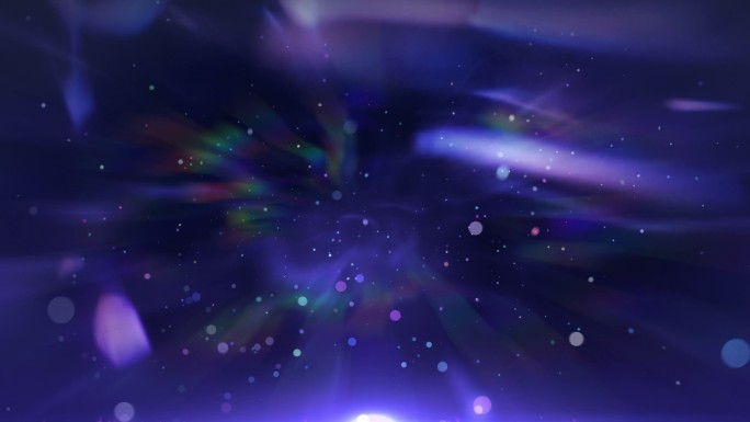 【原创】4K浪漫紫色玻璃粒子背景_循环