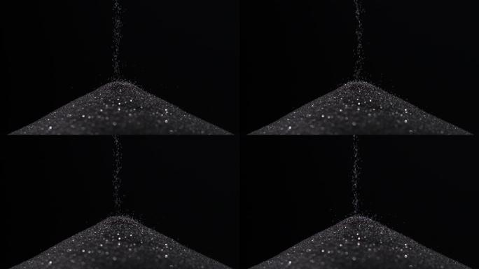 沙漏沙堆升格慢镜头慢动作创意时光