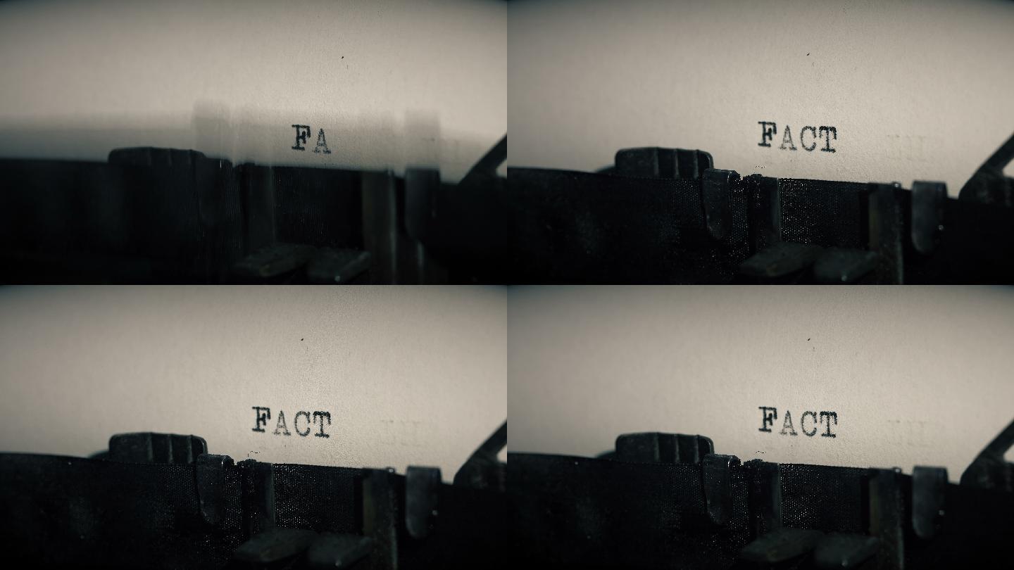 旧打字机打印字的排字条