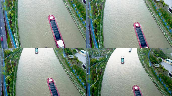 4k航拍京杭大运河