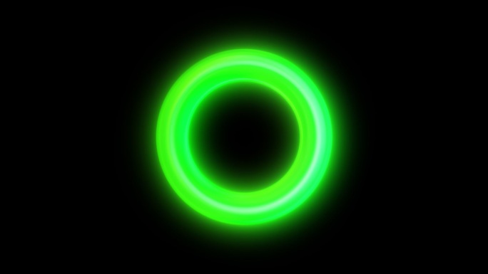 循环带通道绿色光环