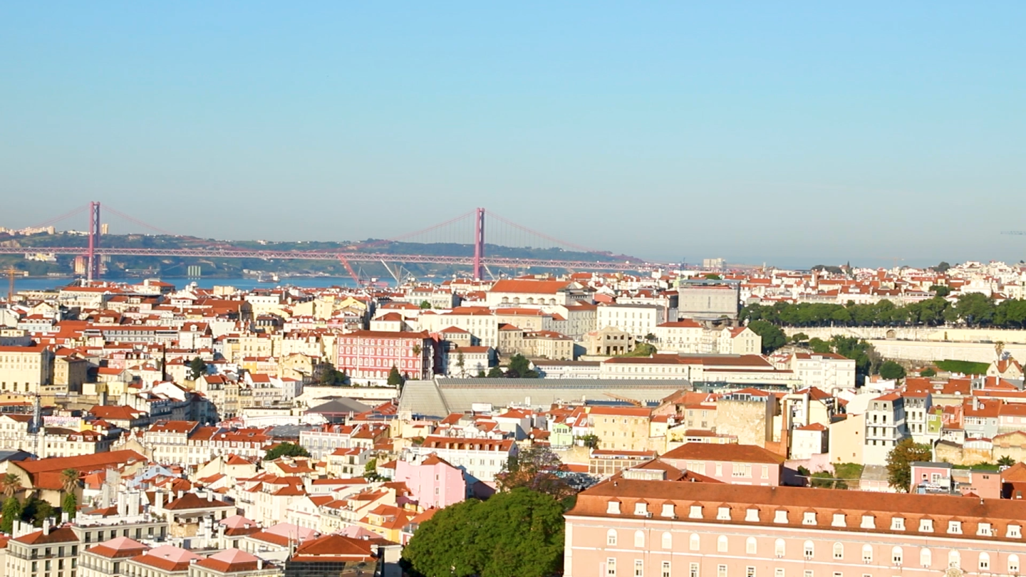 葡萄牙阿尔法玛欧洲城市建筑