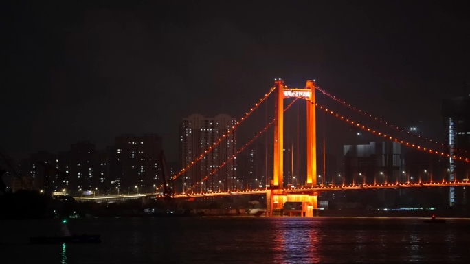 2021年武汉汉口江滩夜景