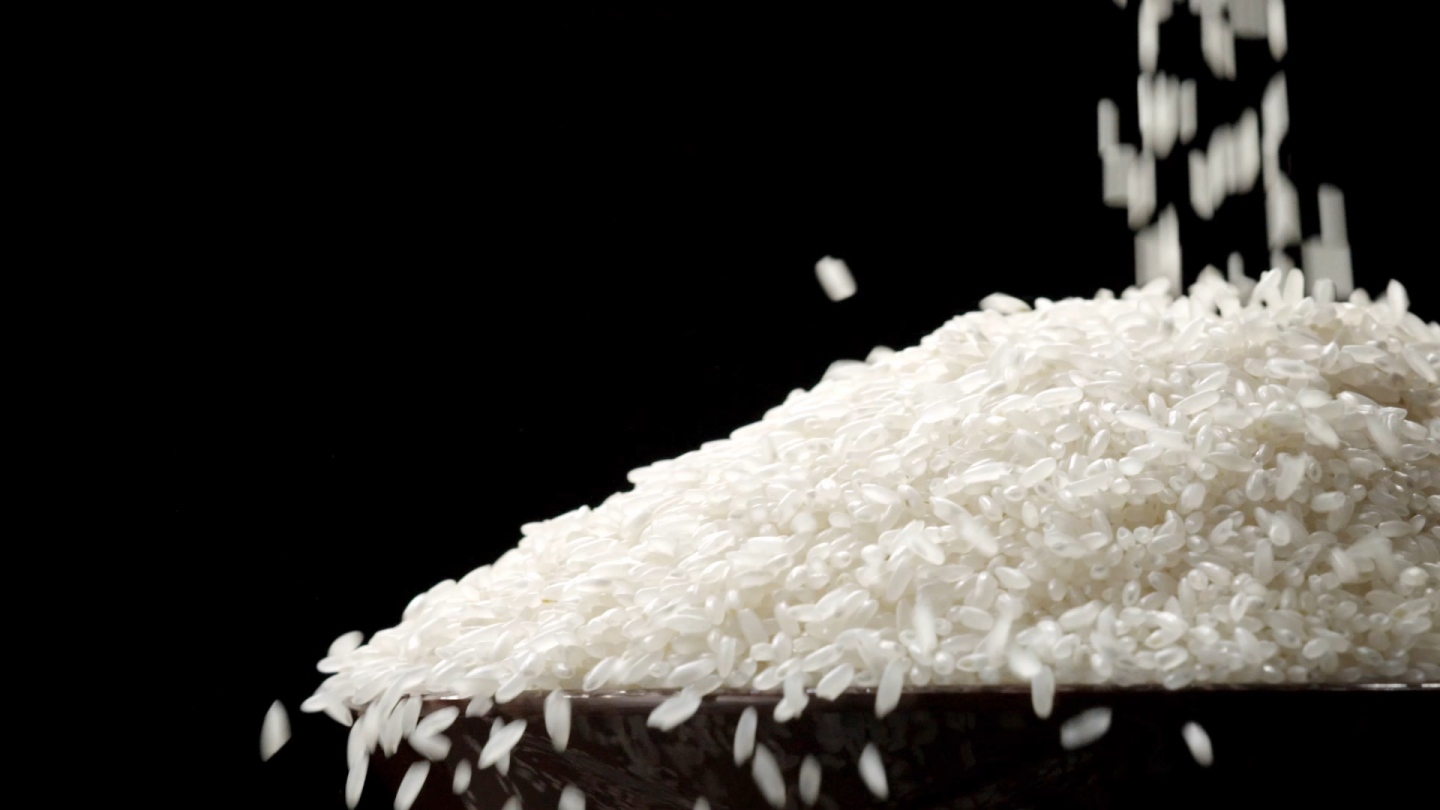 米饭制作过程大米水稻