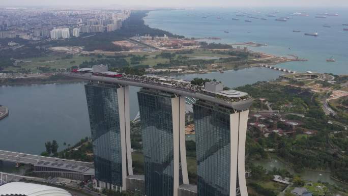 新加坡航拍素材
