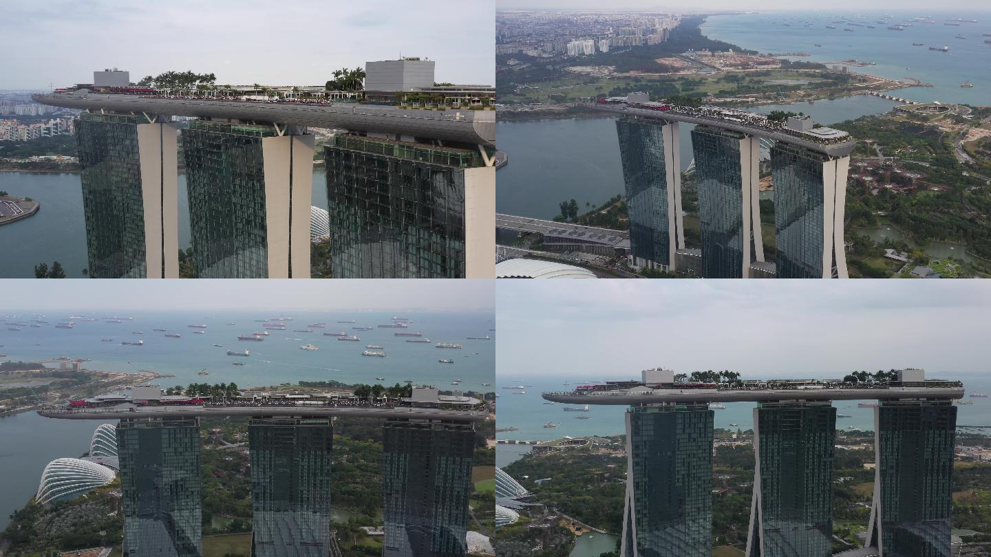新加坡航拍素材