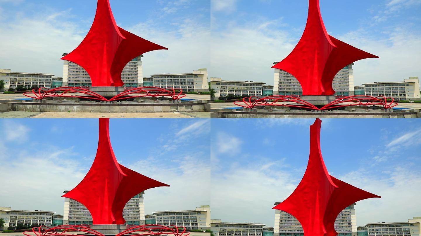 嘉兴市政府广场雕塑