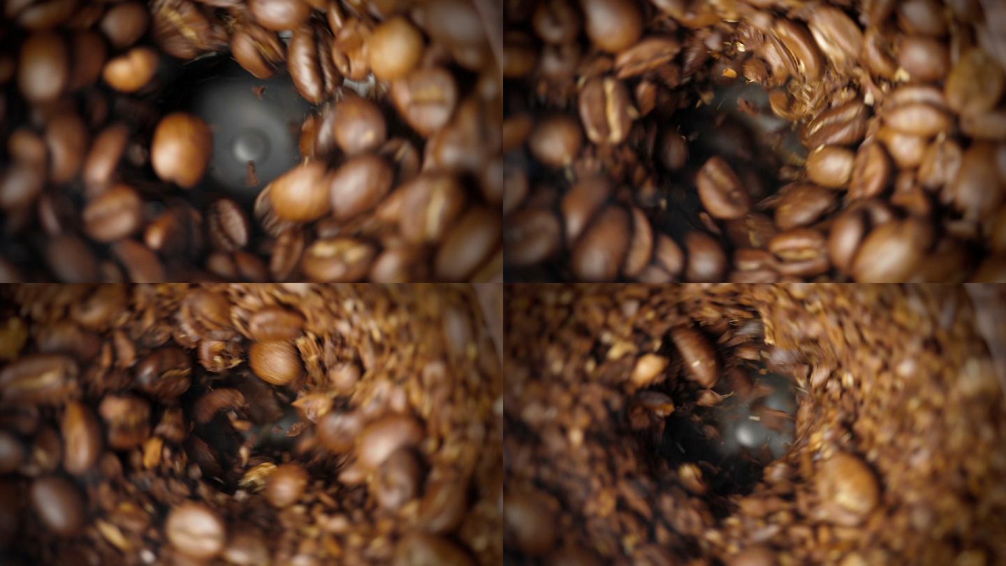 咖啡研磨机。咖啡豆研磨咖啡磨咖啡