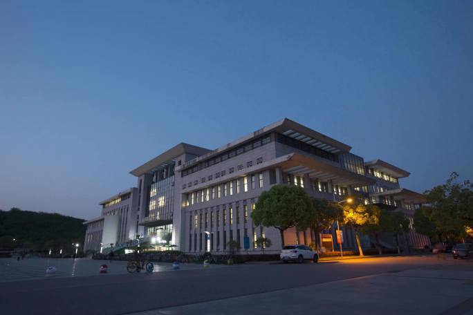 南京邮电大学校园风景延时摄影