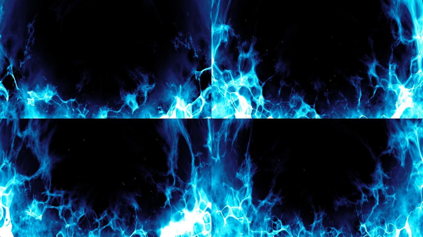 假火焰循环4-alpha透明通道