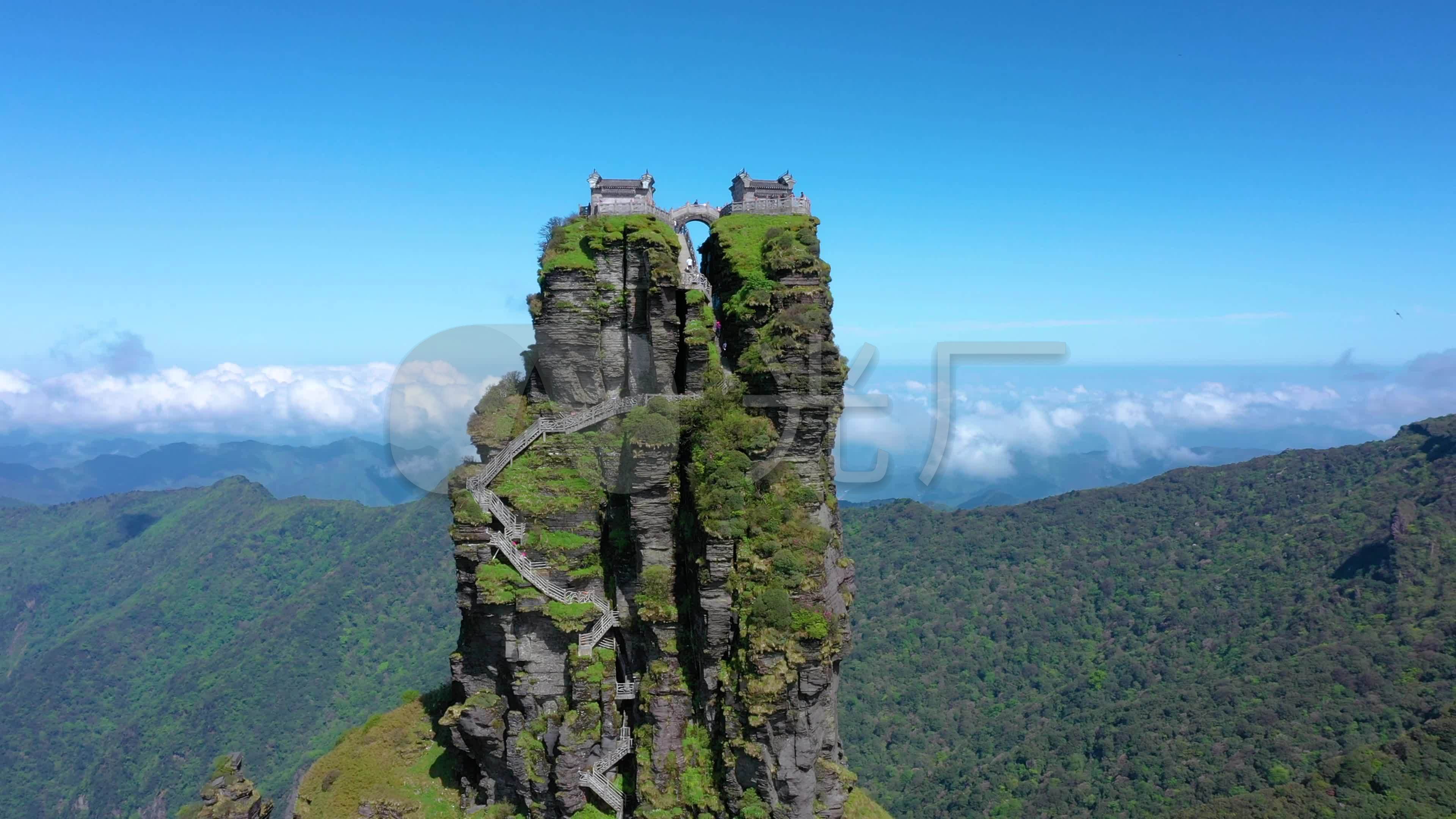 梵净山景区图,_大山谷图库