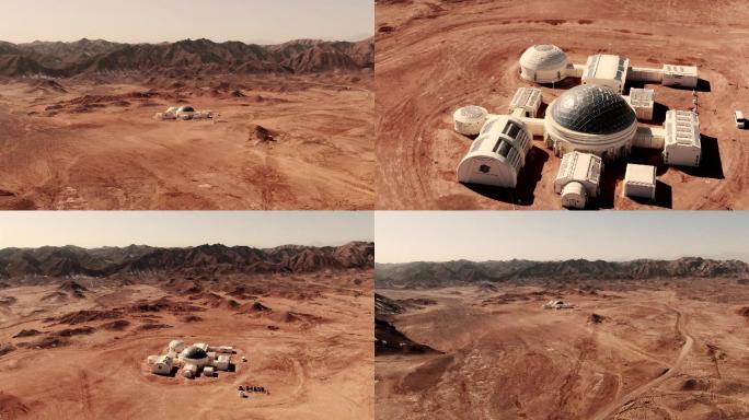 火星基地营地地貌实拍