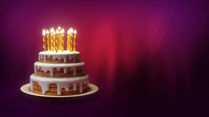 生日快乐生日蛋糕素材蛋糕蜡烛