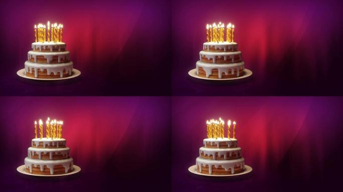 生日快乐生日蛋糕素材蛋糕蜡烛