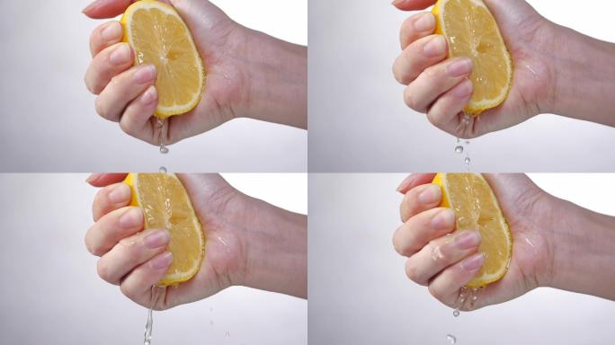 手挤柠檬柠檬汁【侵权必究】