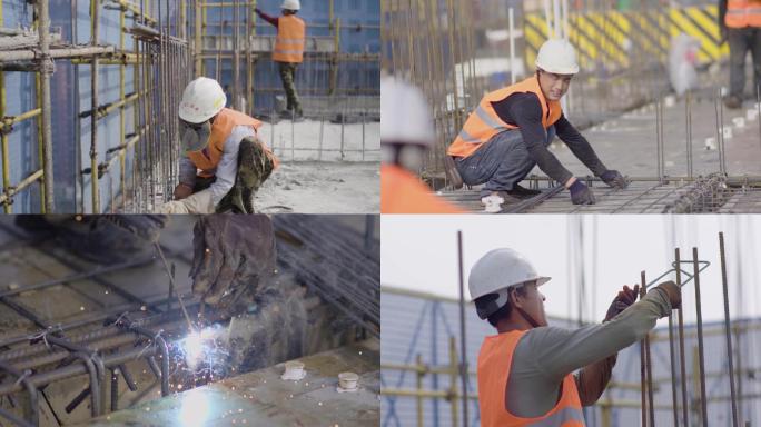 建筑工人城市建设工人小区建设